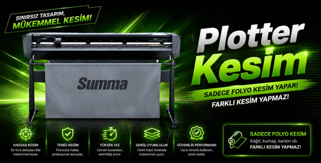Plotter Kesim Fason Folyo Kesim