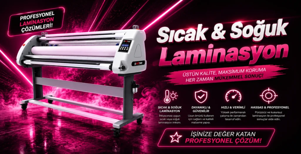 Sıcak ve Soğuk Laminasyon Mat Parlak