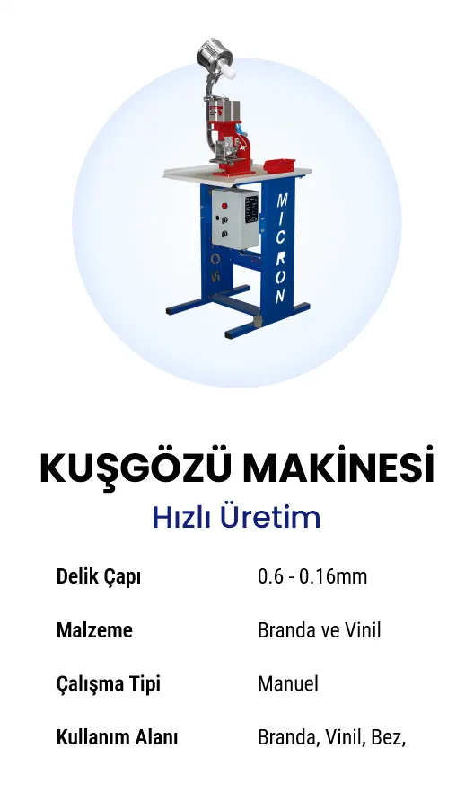 Kuşgözü Kapsül Makinesi